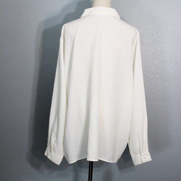 Alfred Dunner Embroidered Button Down Blouse Size 22W - Picture 6 of 8